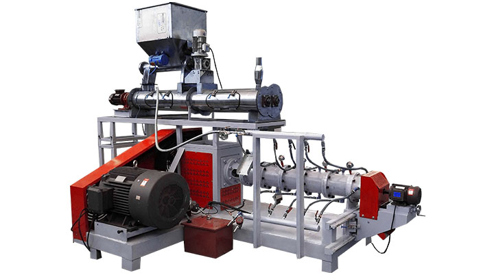 Crappie fish feed extruders 1-2T/h in India